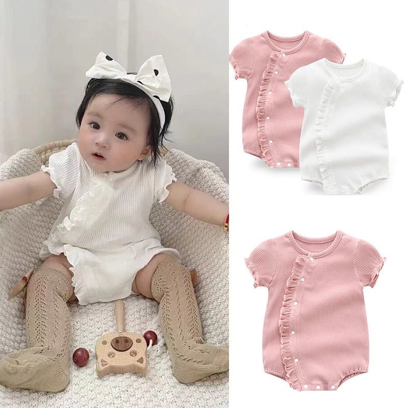 Baby Products Korean - Kanten jumpsuit voor baby's en peuters,