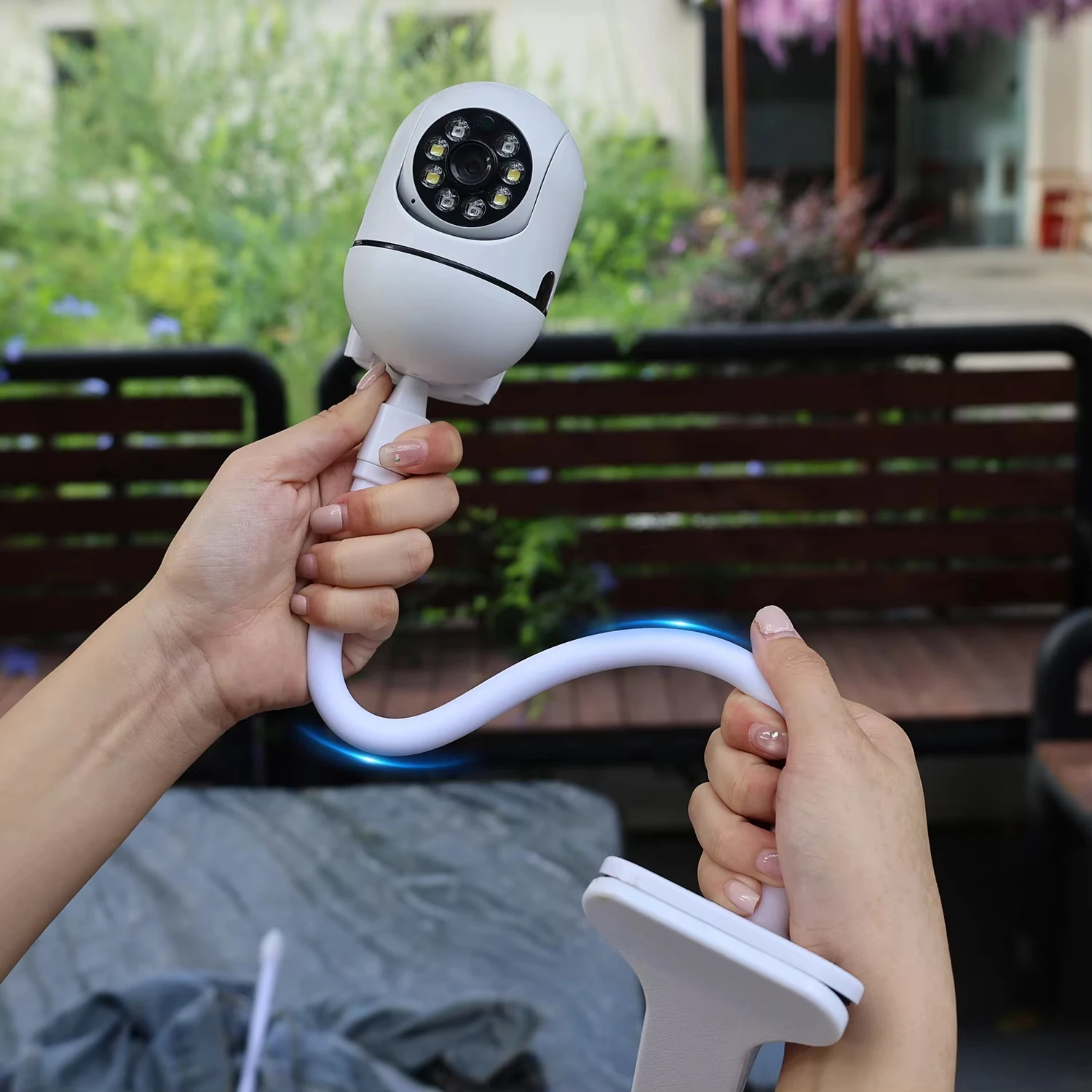 Draagbare flexibele cameraklem - Baby Monitor Sensor recensie en prijs