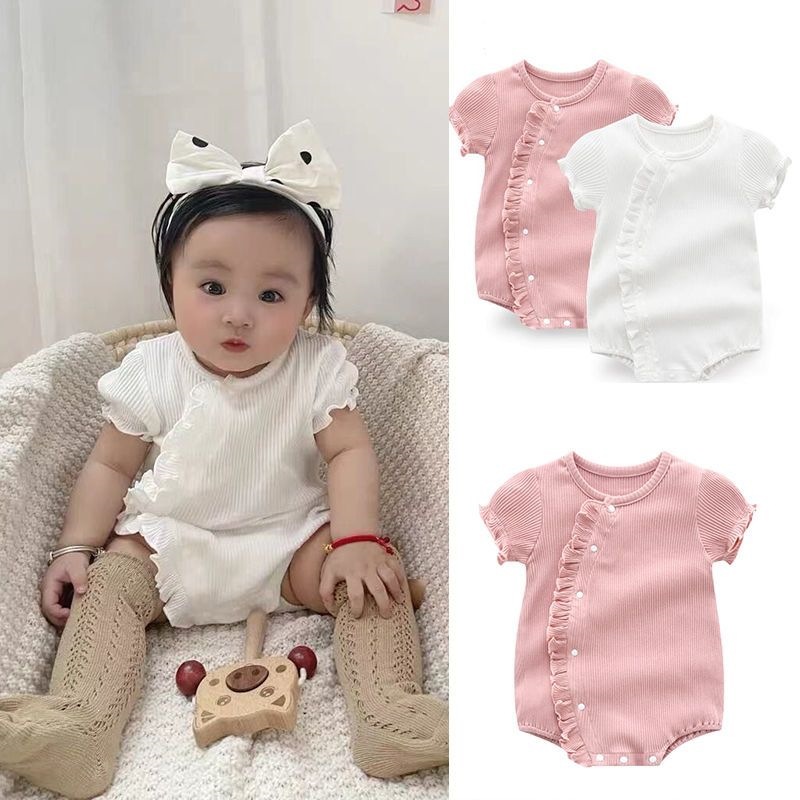 Kanten jumpsuit voor baby's en - Baby Products Korean recensie en prijs