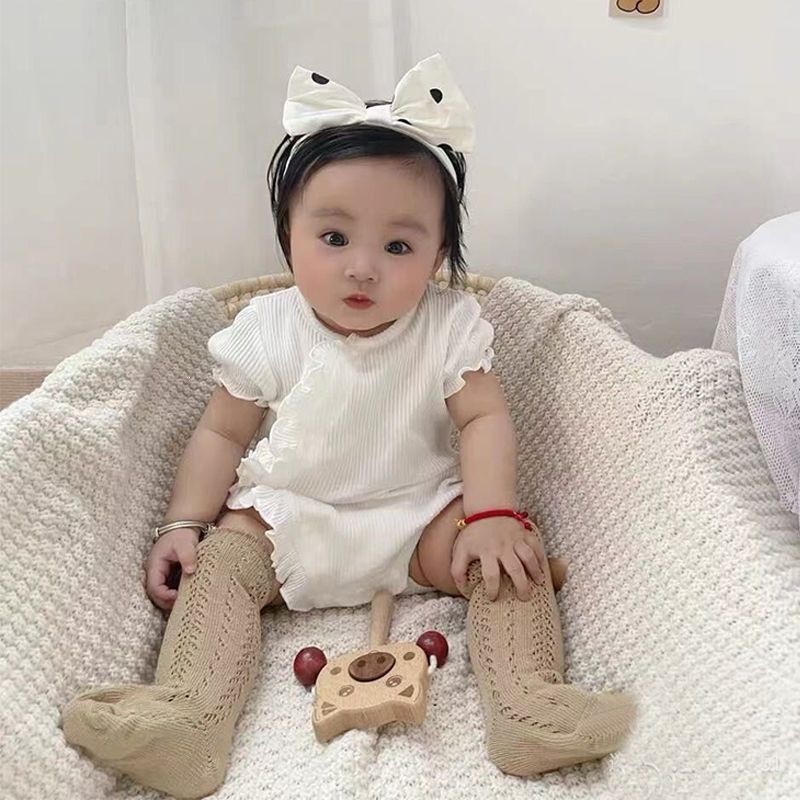 Kanten jumpsuit voor baby's en - Baby Products Korean recensie en prijs