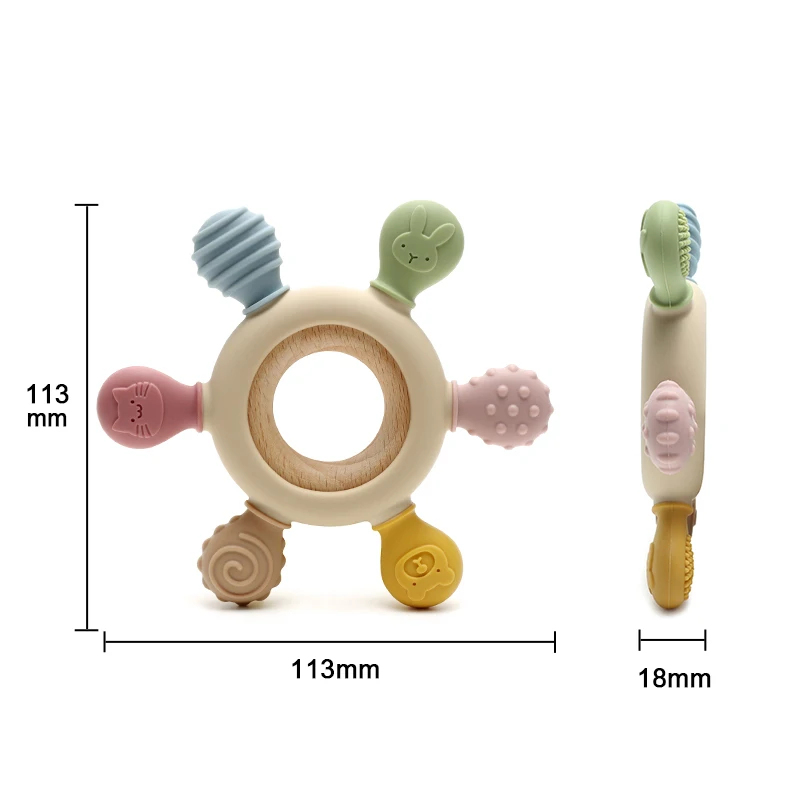 1pc Food Grade Baby Siliconen  - Baby Products Application recensie en prijs