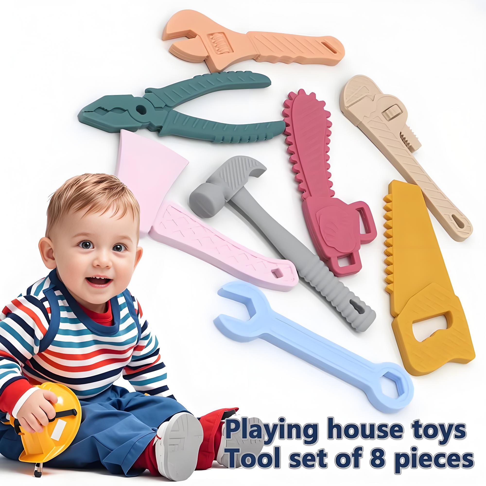8-delige siliconen bijtringens - Baby Products Combo recensie en prijs