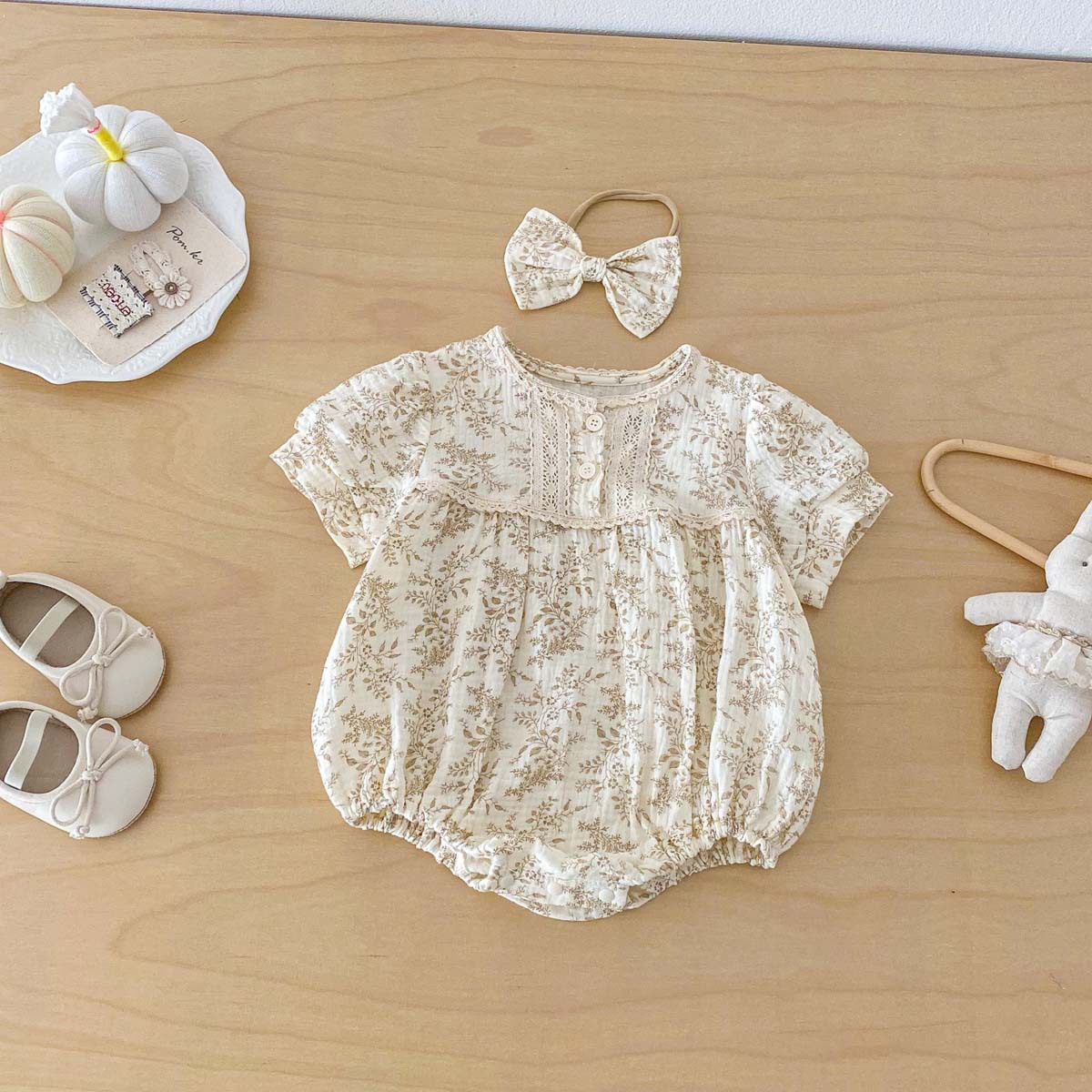 Zomer dunne baby crepe stof bl - Baby Products Korean recensie en prijs