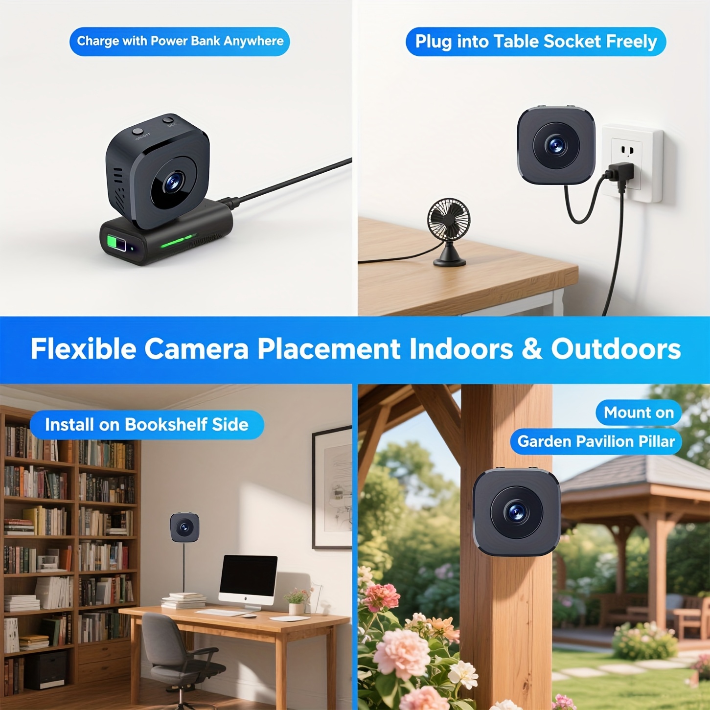 1080P HD Mini WiFi Camera Indo - Baby Monitor Sensor recensie en prijs