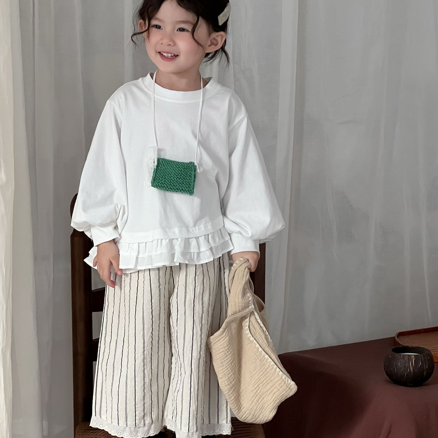 2025 Meisjes Baby Retro Losse  - Baby Products Korean recensie en prijs