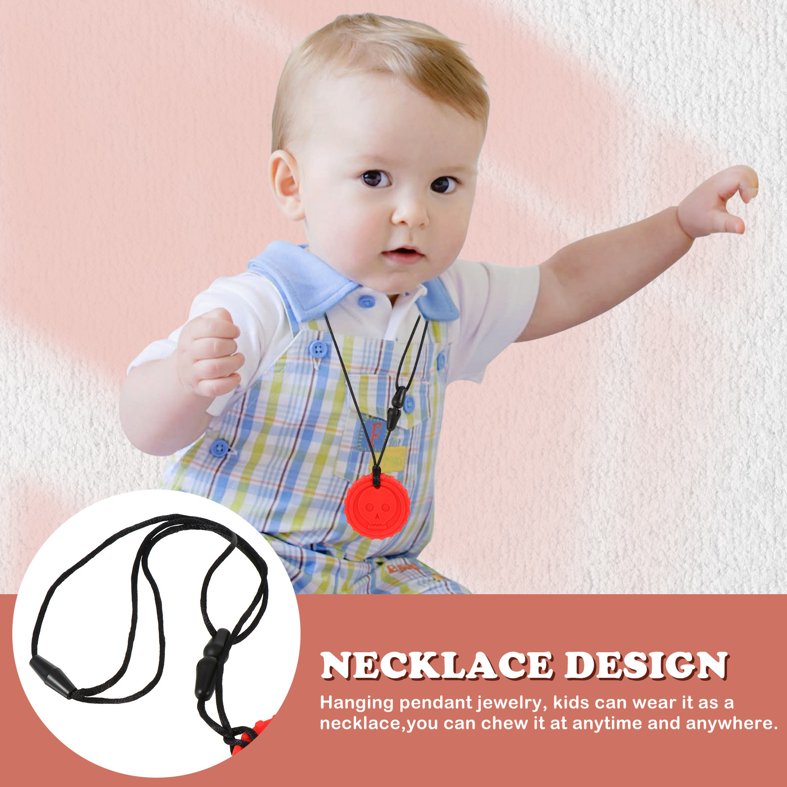 Baby bijtring ketting schedel  - Baby Products You Need recensie en prijs